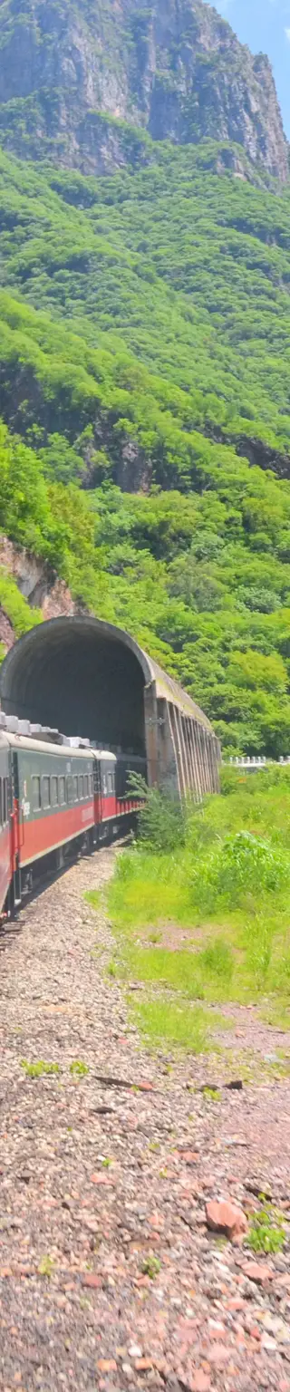 Ein Highlight für Bahnromantiker im Kupfercanyon